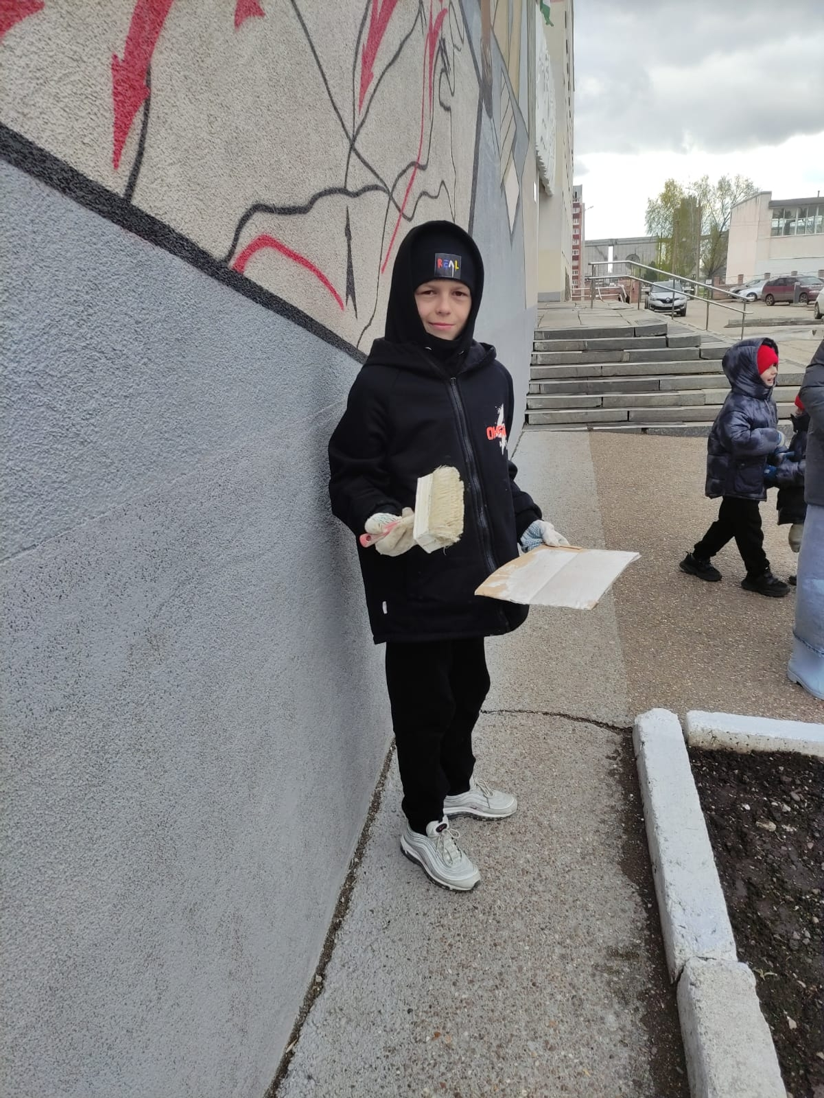 У заботливых граждан - чистый город