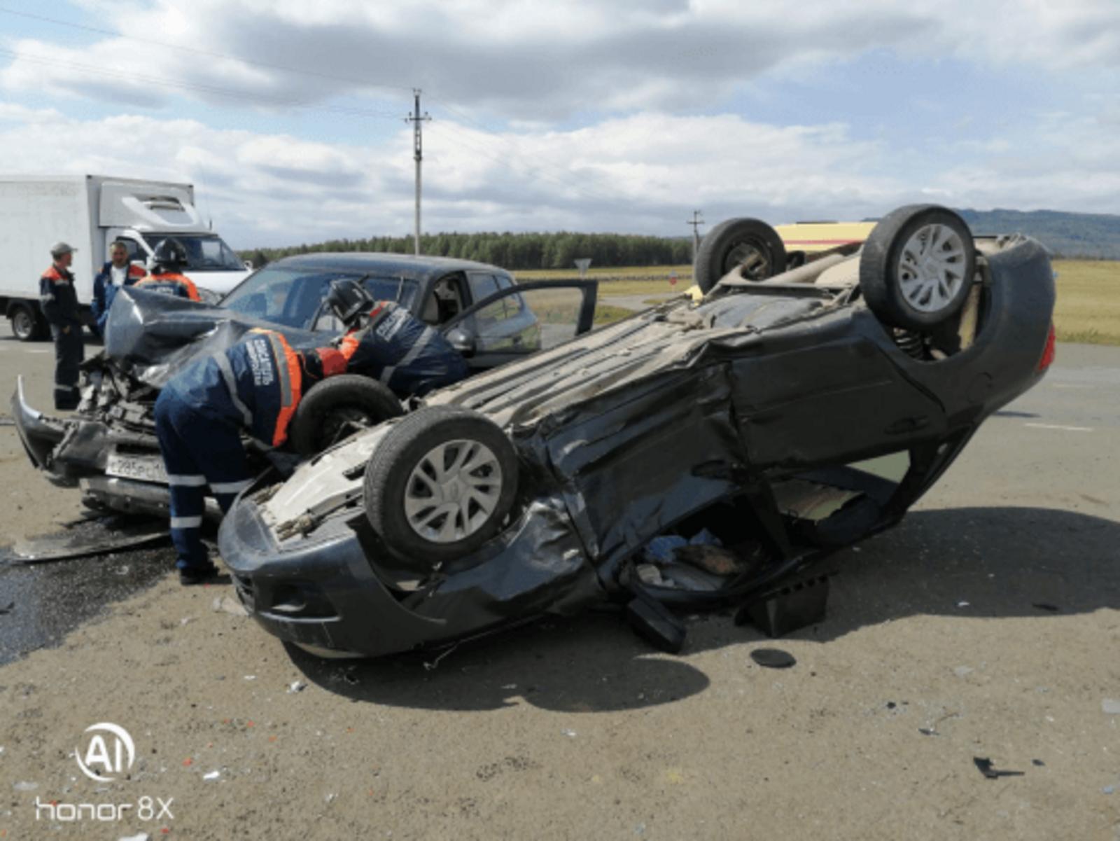 В Башкирии дорожная авария привела к  гибели водителя