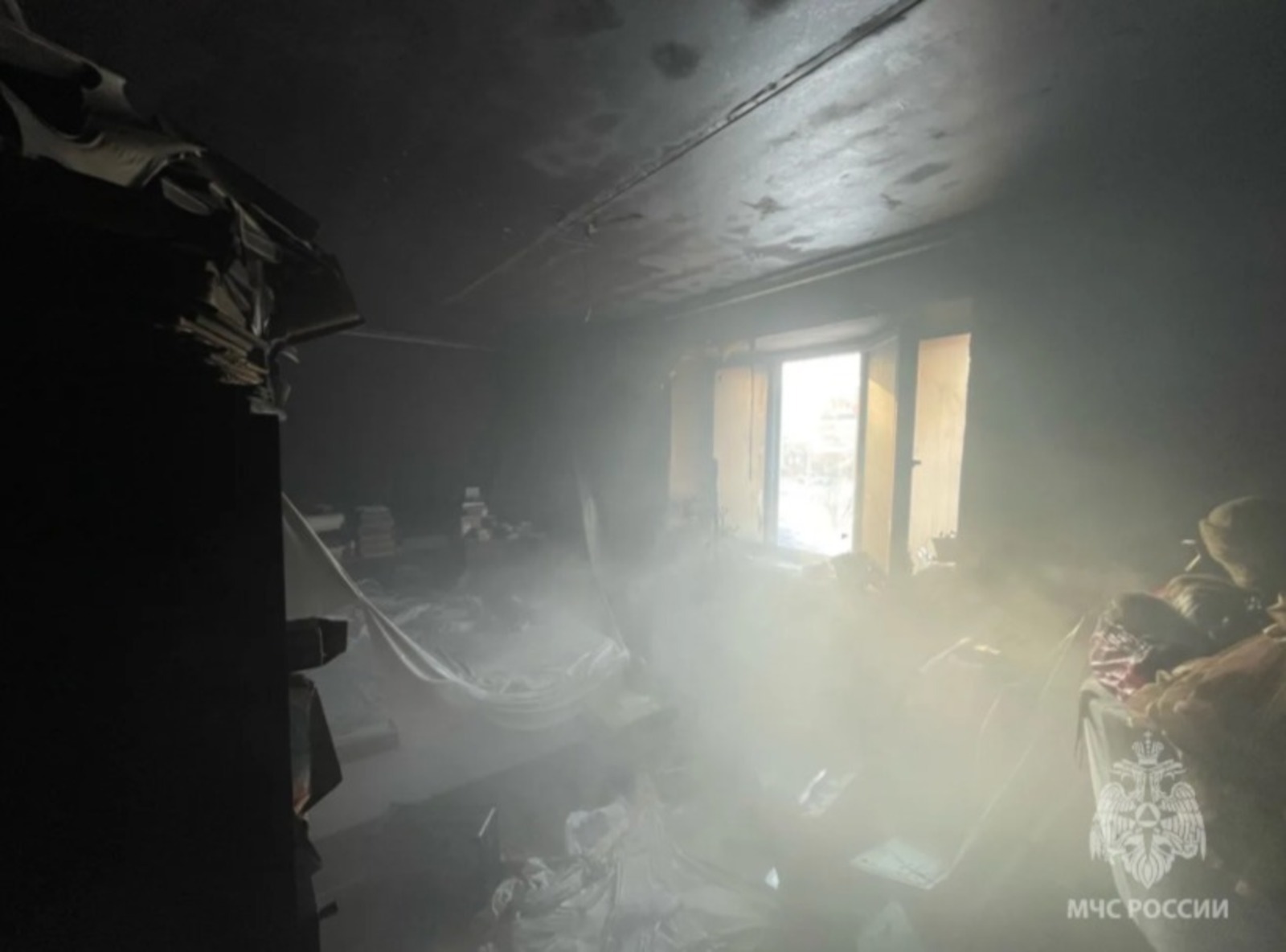 В Стерлитамаке пенсионеры отравились дымом при пожаре