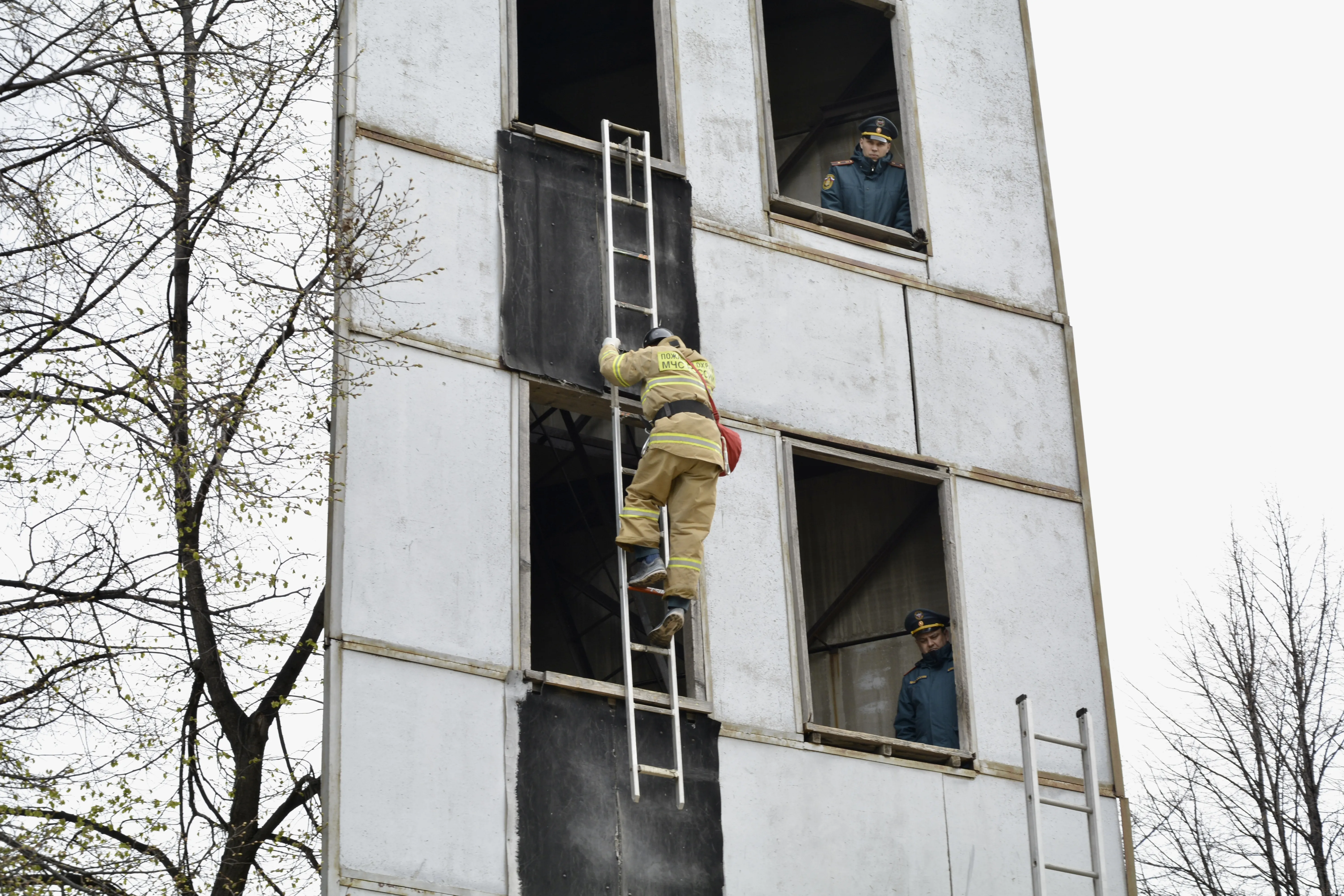В Стерлитамаке состязались пожарные дружины