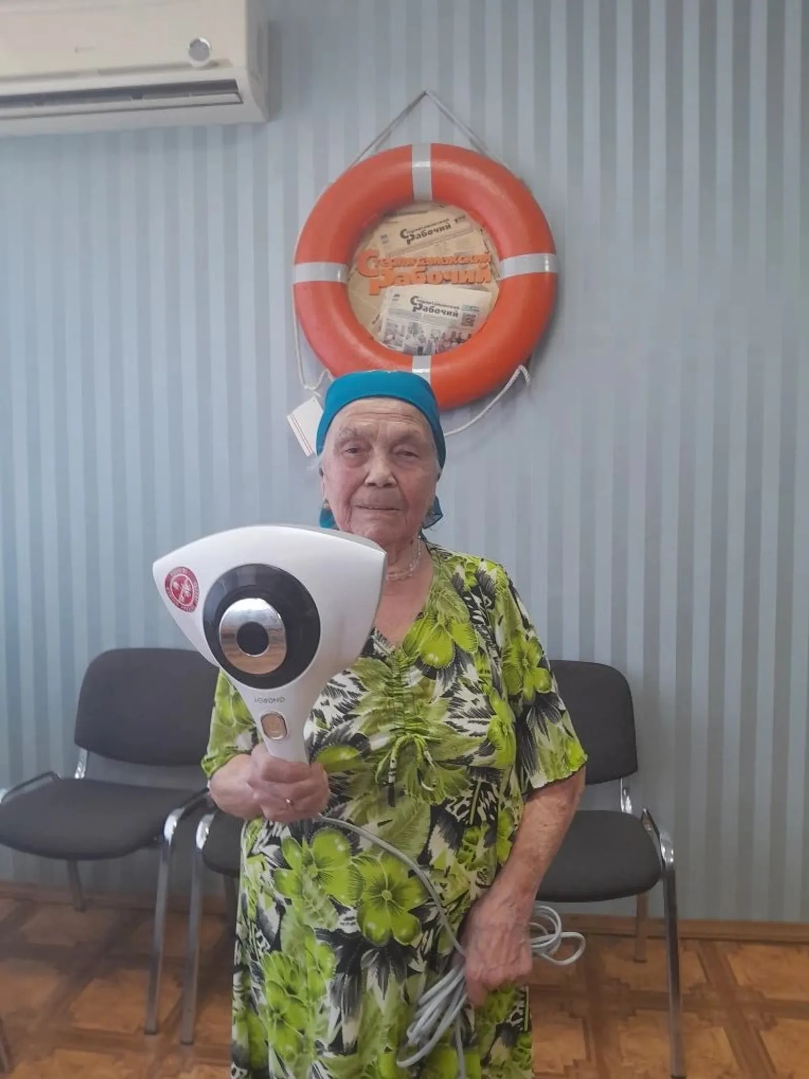 91-летняя читательница "Стерлитамакского рабочего" выиграла пылесос