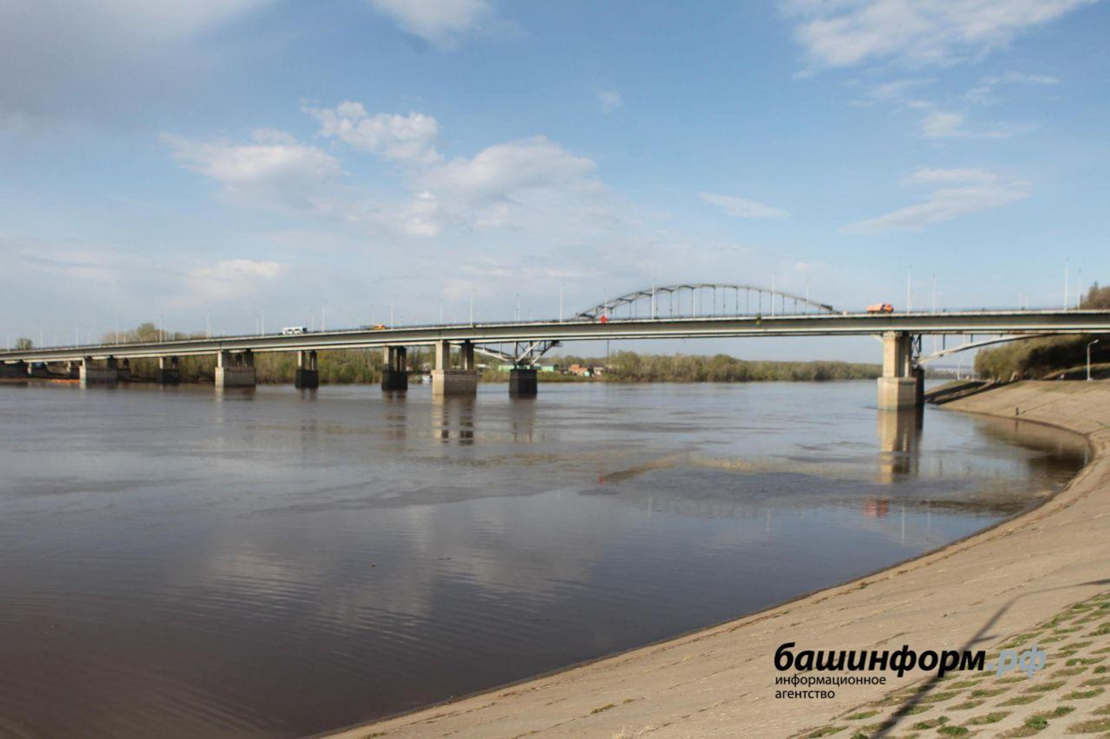 На реках Башкирии стали истощаться запасы воды