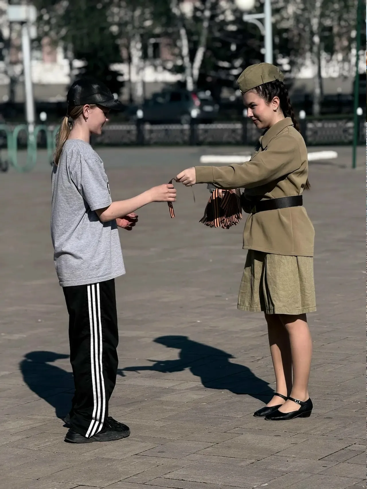 В Стерлитамаке продолжается акция «Георгиевская ленточка»