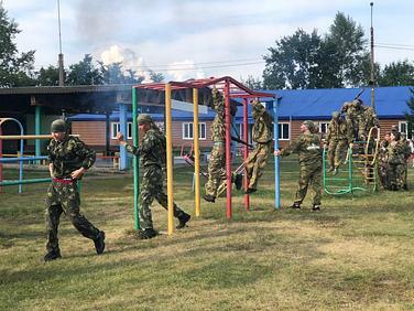 В Стерлитамаке подошла к концу военно-спортивная смена «Юнармеец»