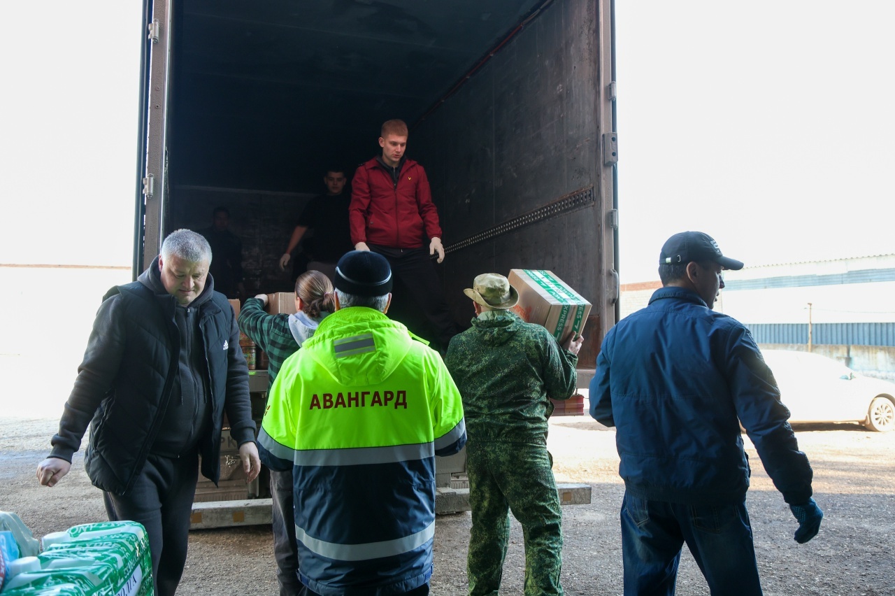 Стерлитамак отправил гуманитарную помощь в зону СВО