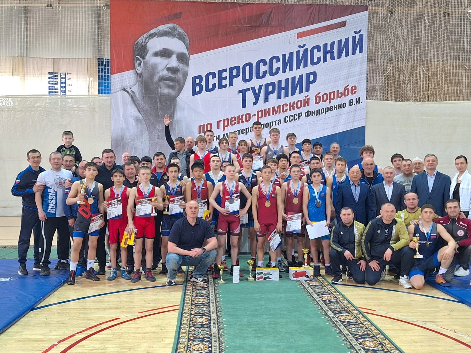 Борцы из Стерлитамака стали призёрами Всероссийский соревнований по греко-римской борьбе
