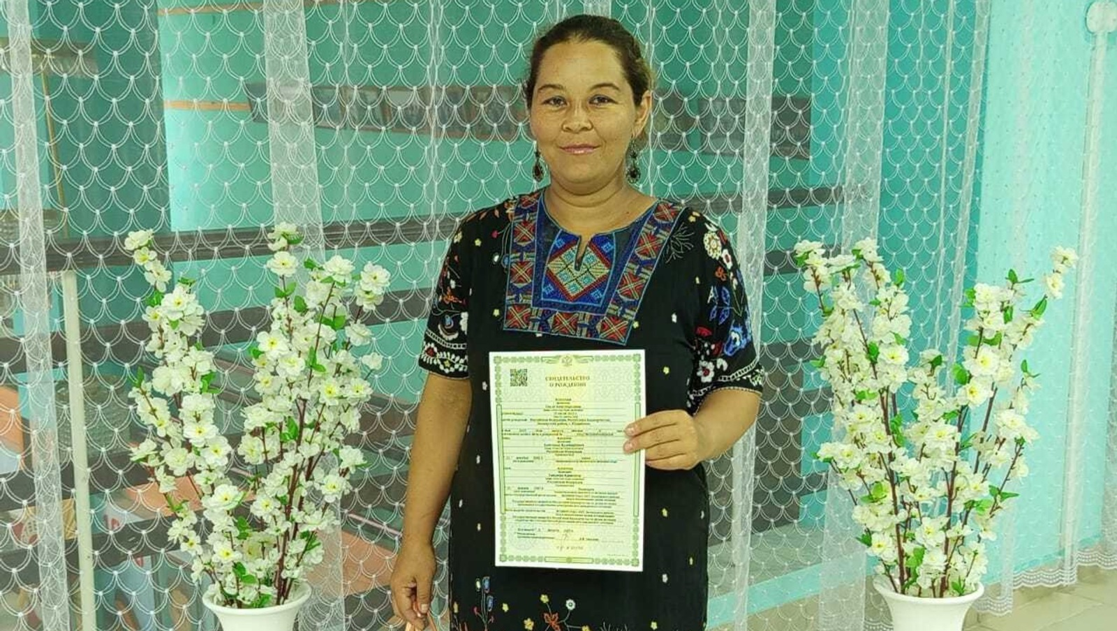 В Башкирии в многодетной семье Алхатовых родился 13-й ребенок