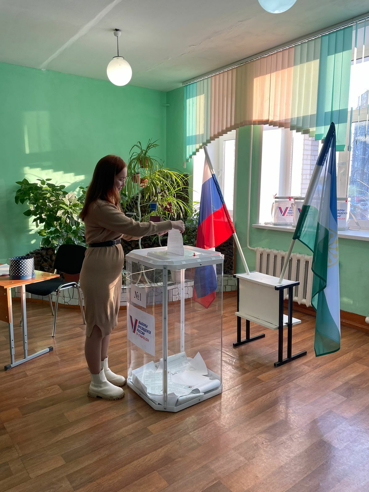 Жители Стерлитамаке активно участвуют в выборах Президента РФ