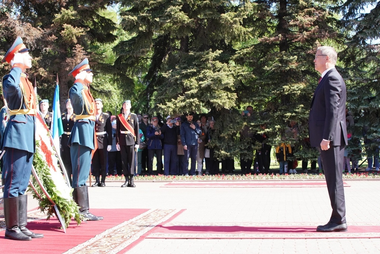 Глава Башкирии поздравил жителей республики с Днём Победы
