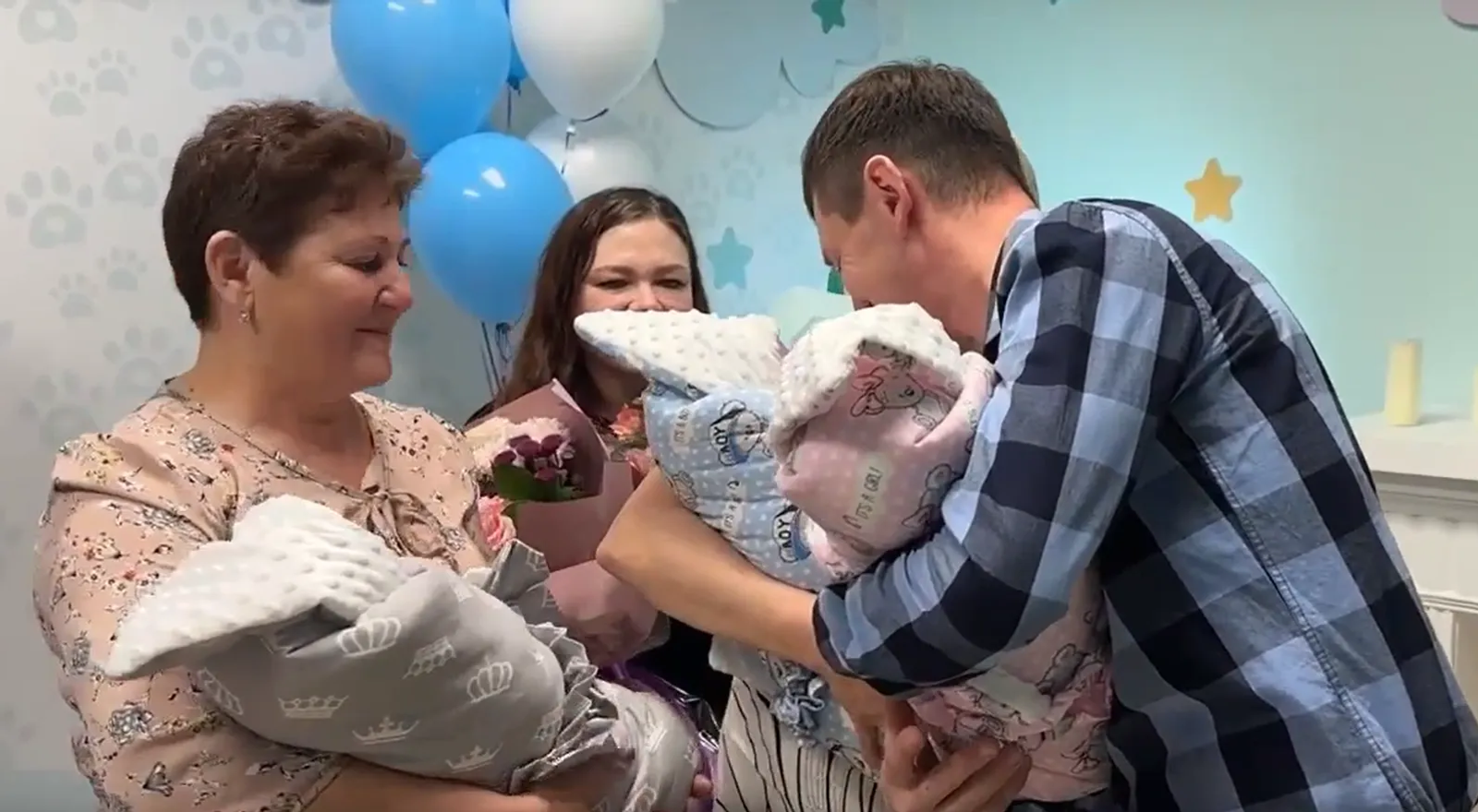 В Башкирии семья стала многодетной после рождения тройни