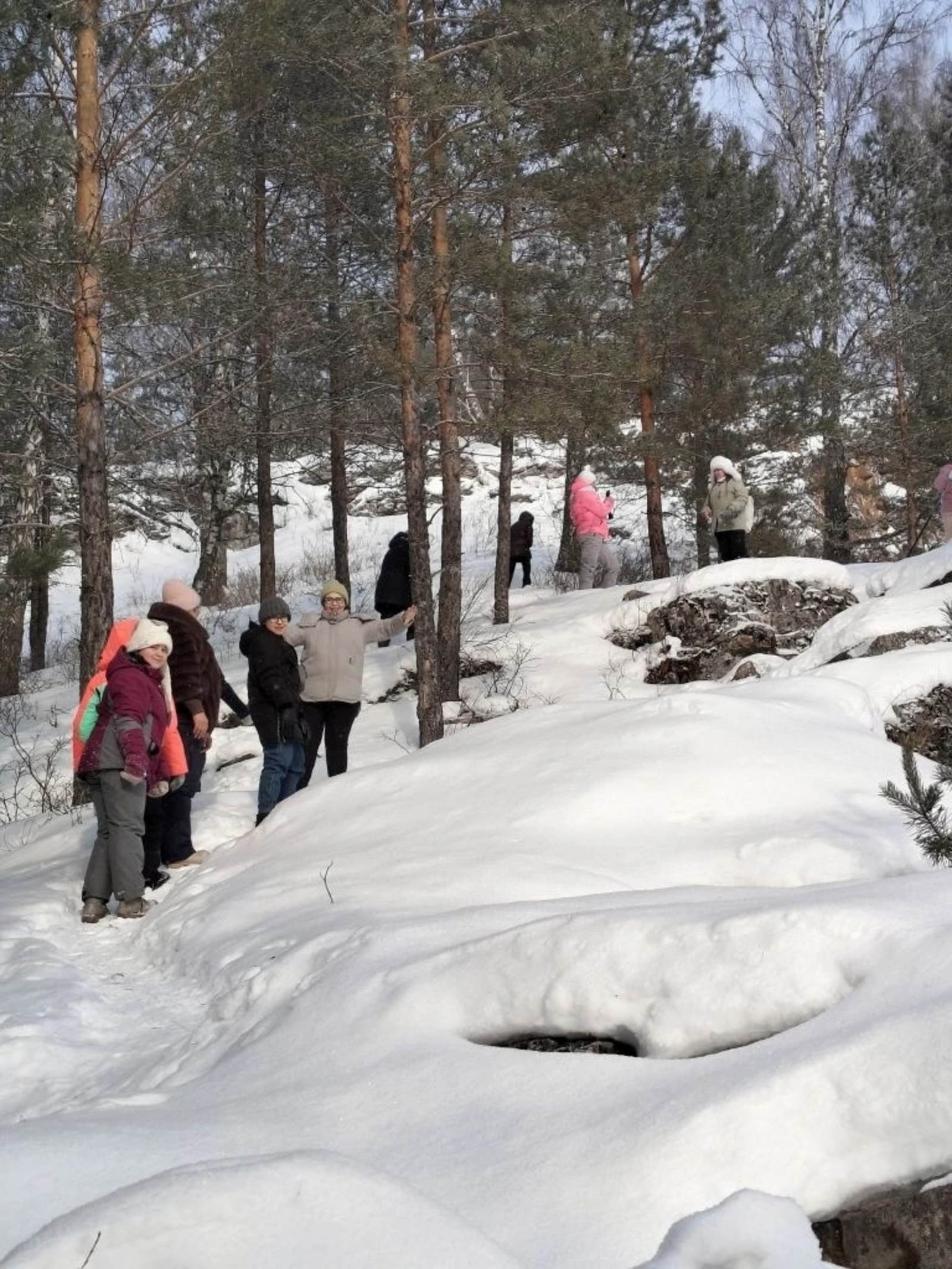 Как гимназисты зиму провожали