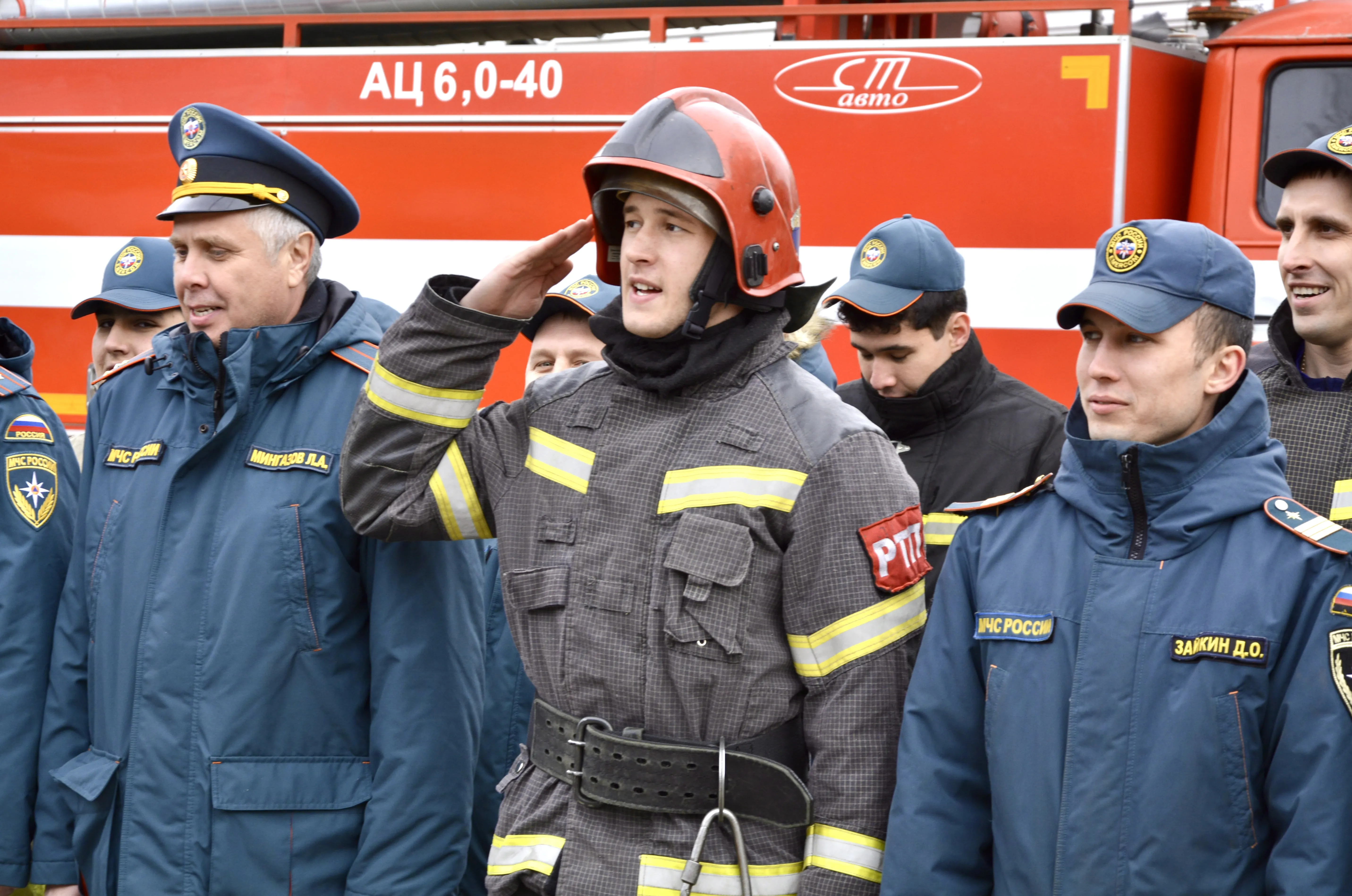 В Стерлитамаке состязались пожарные дружины