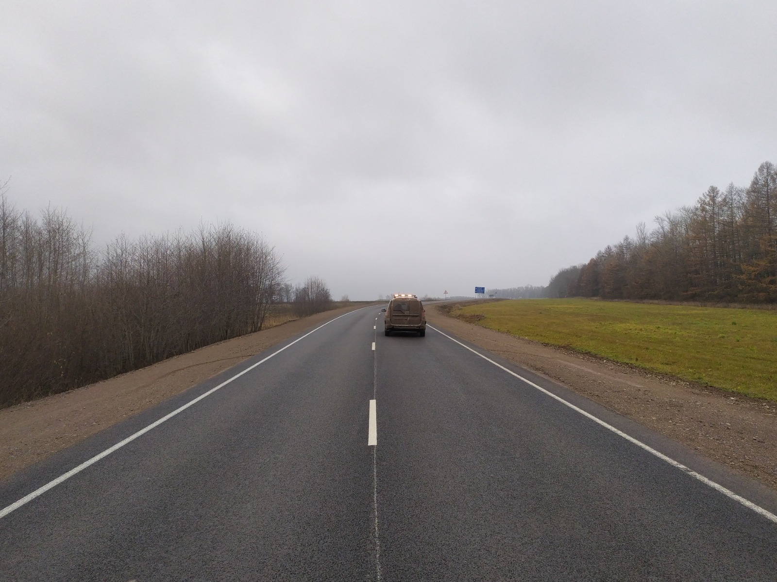 В Башкирии отремонтировали 4 км дороги Шаран – Тюменяк