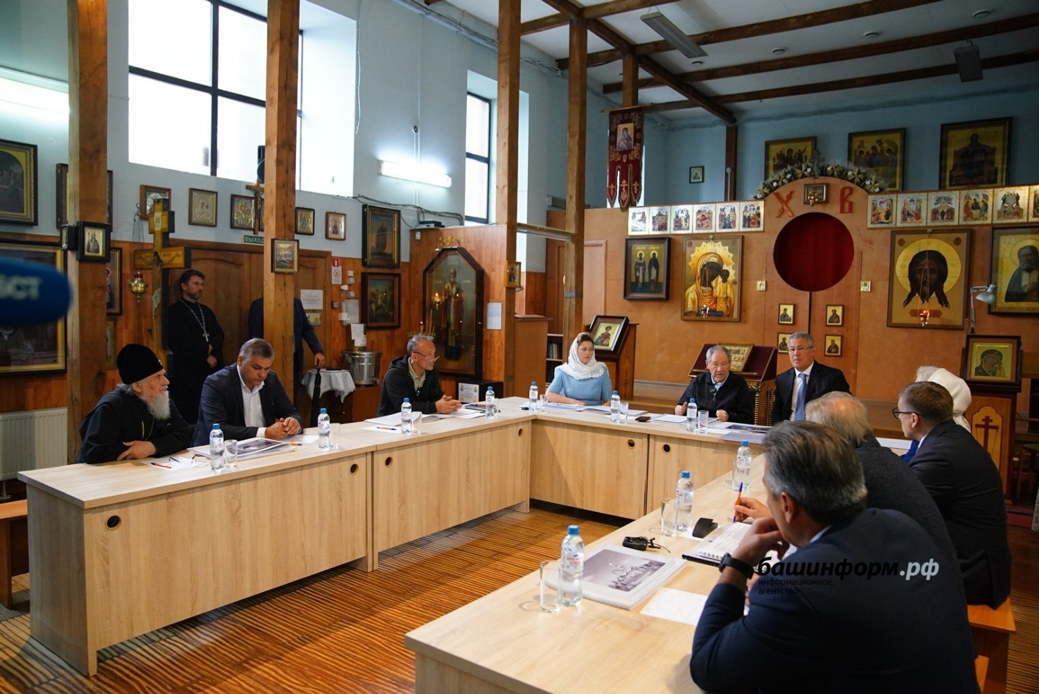 В Башкирии обсудили, как проходит возведение Воскресенского кафедрального собора