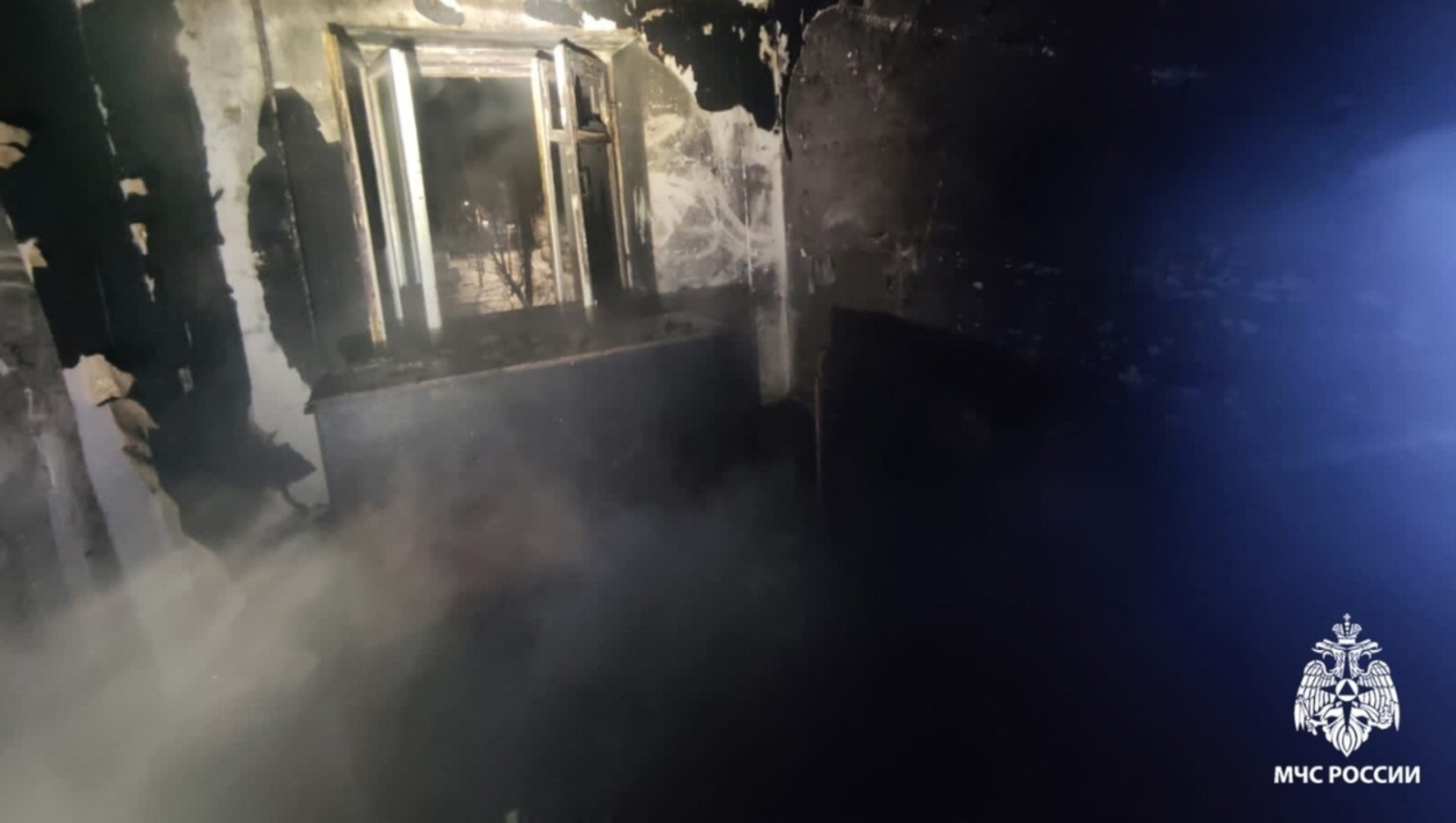 В Стерлитамаке при пожаре погиб 94-летний житель многоквартирного дома