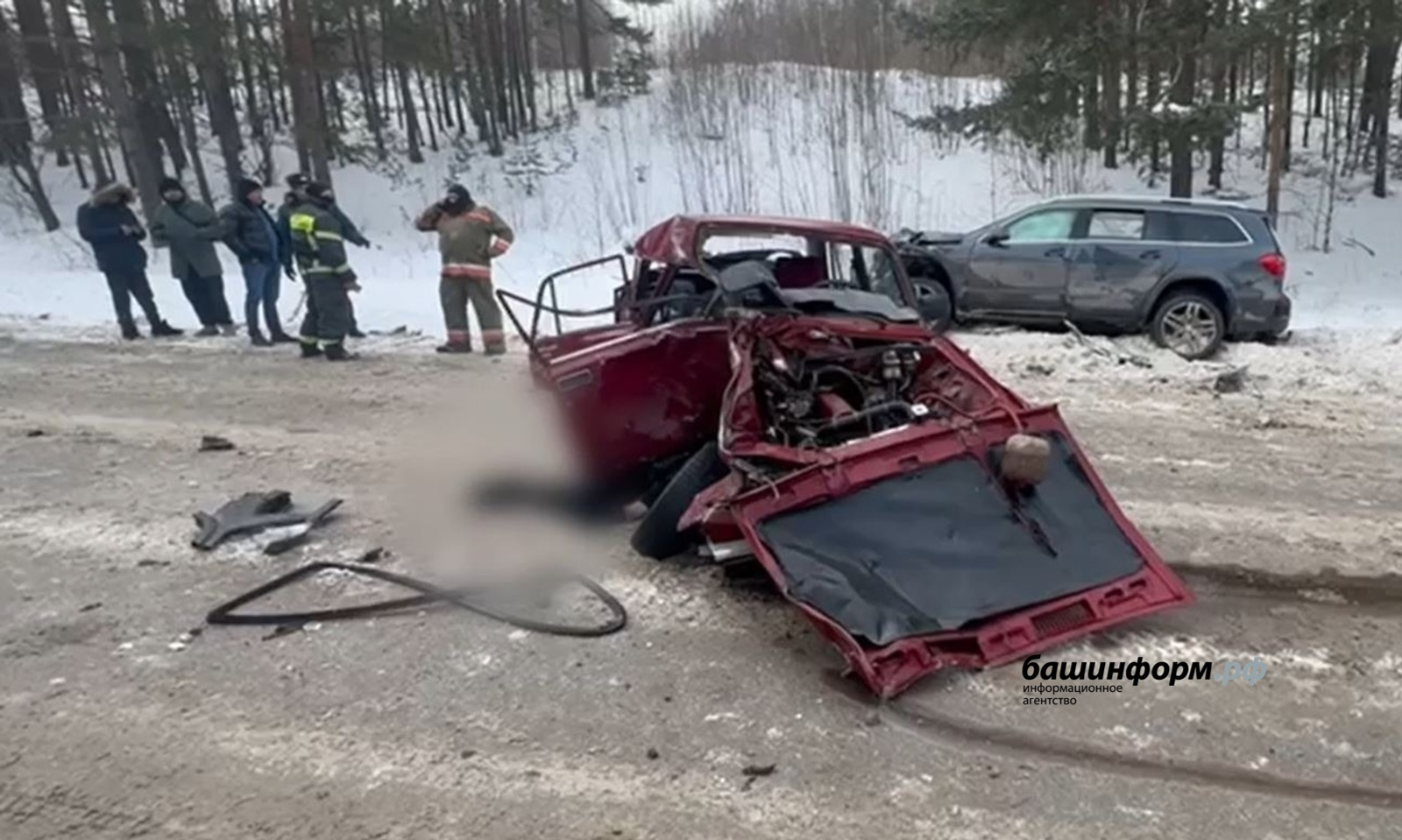 В Башкирии встречное столкновение на трассе унесло жизнь подростка