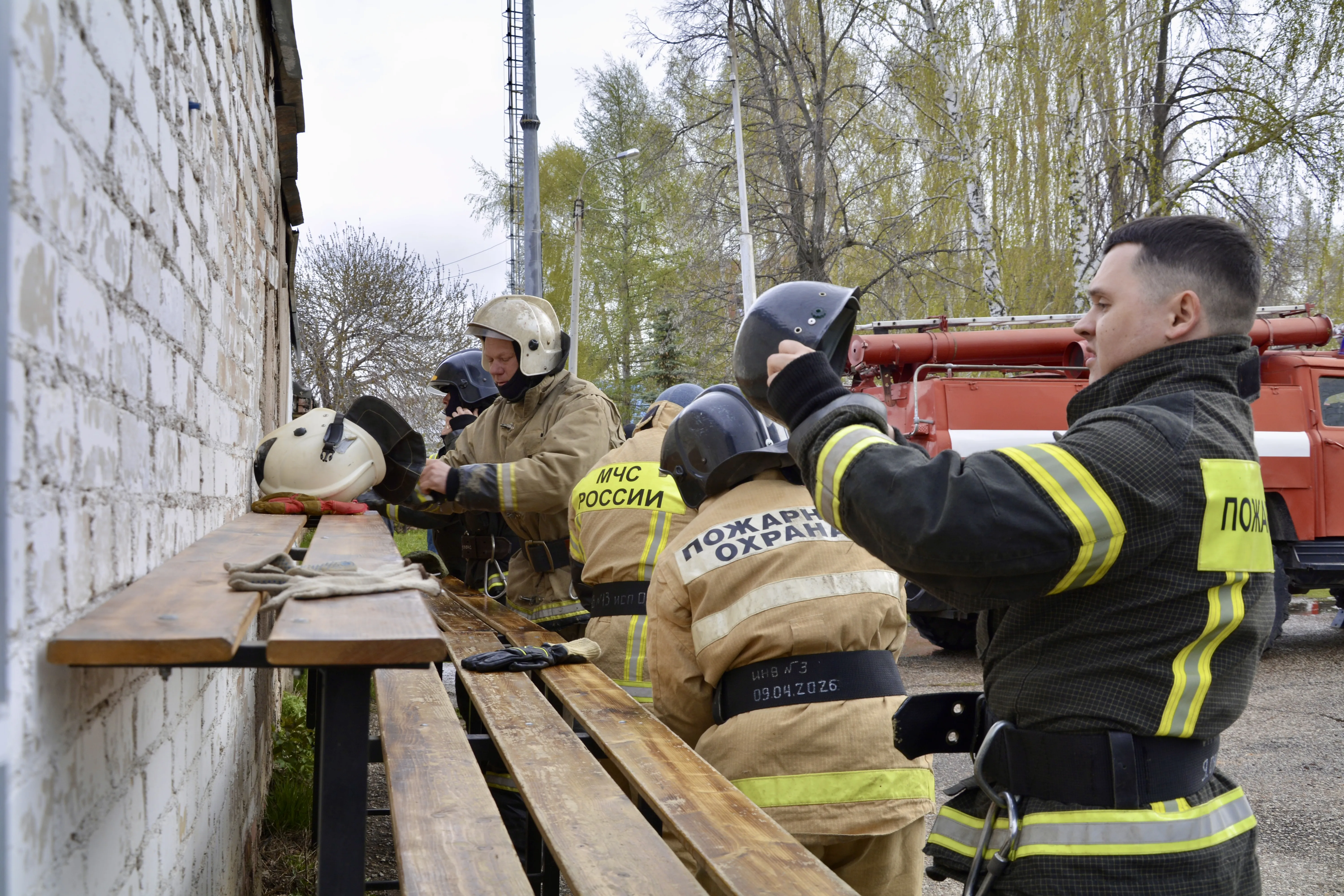 В Стерлитамаке состязались пожарные дружины