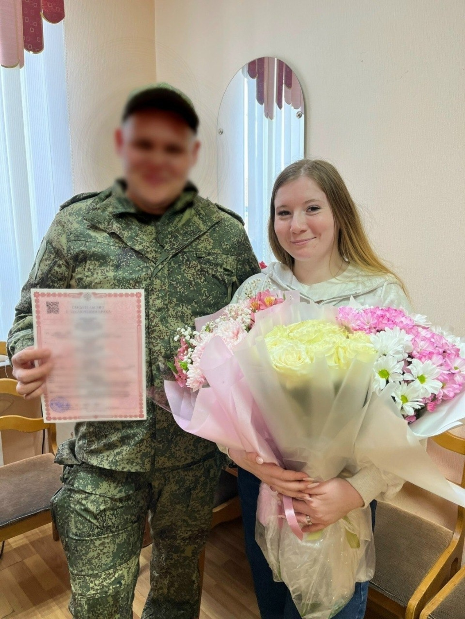 Участник СВО женился во время отпуска в Башкирии