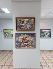 Выставка картин в Ишимбайском районе Республики Башкортостан