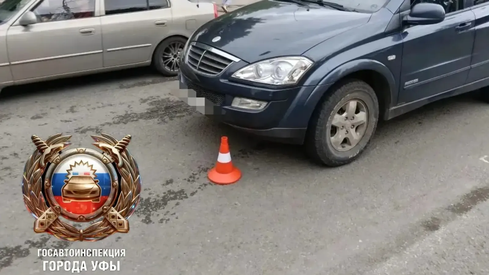 В Башкирии иномарка сбила маму с ребенком на пешеходном переходе
