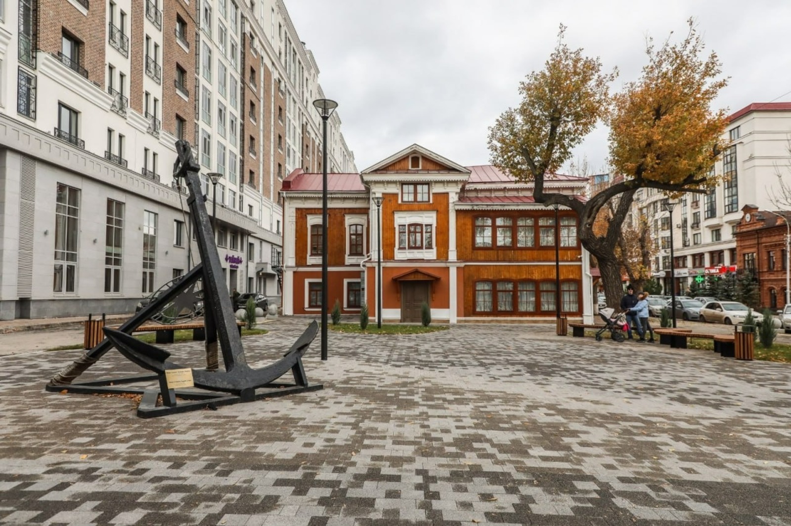 В столице Башкирии открылся сквер имени легендарного исследователя Арктики Валериана Альбанова