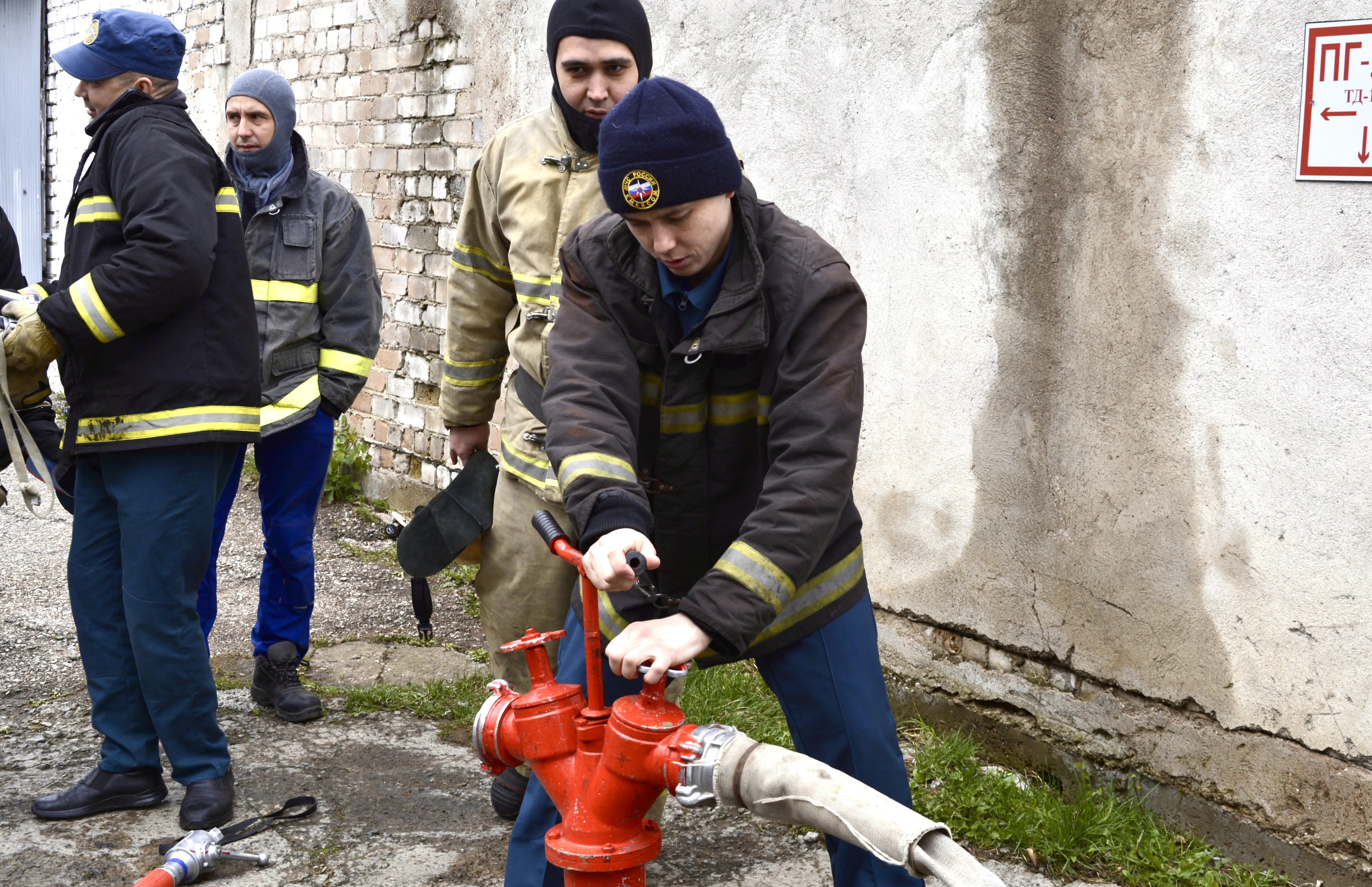В Стерлитамаке состязались пожарные дружины