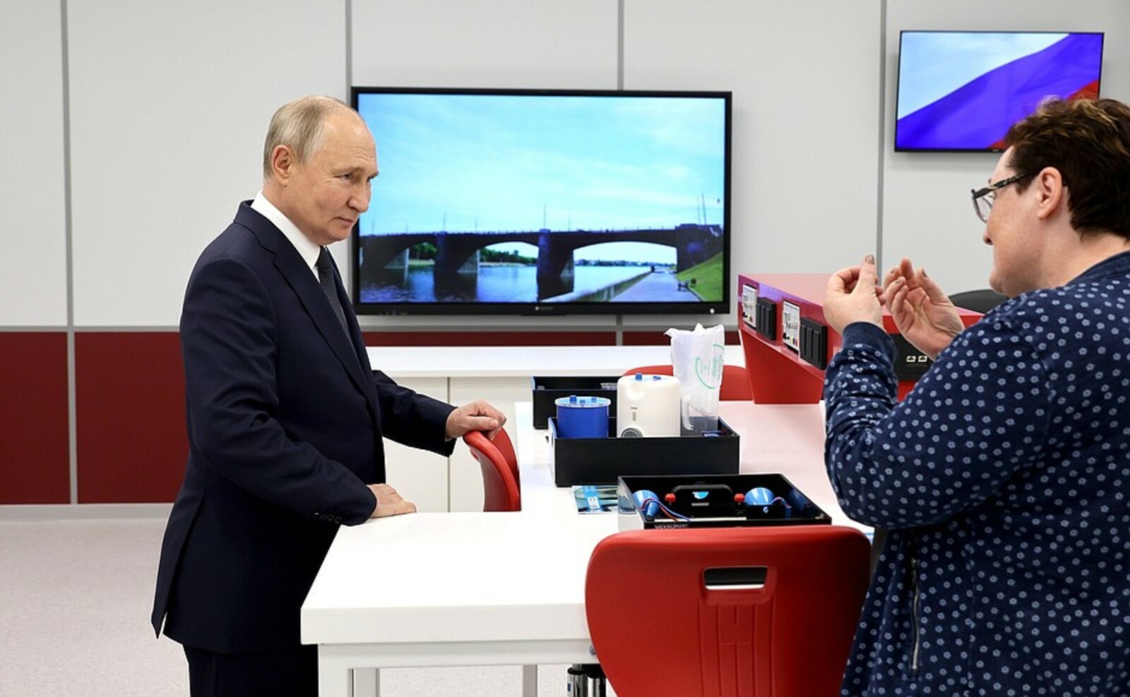 Владимир Путин посетил село Тургиново