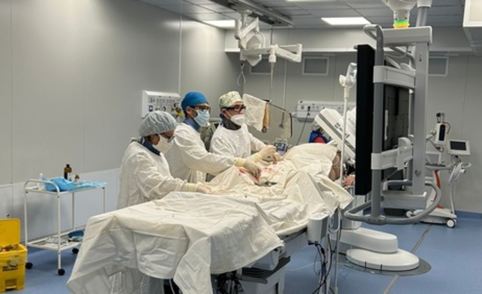 Благодаря современному обрудованию в Стерлитамакской больнице было успешно проведено более 100 операций