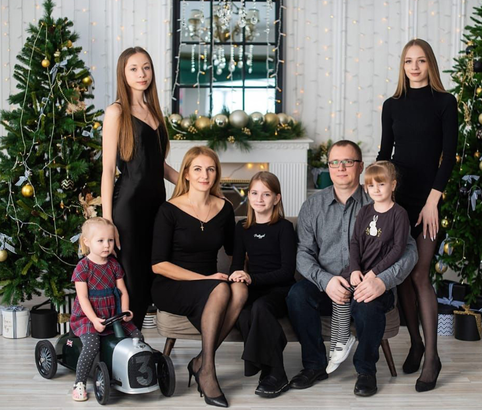 Ирина Головкова из Башкирии воспитывает пять дочерей