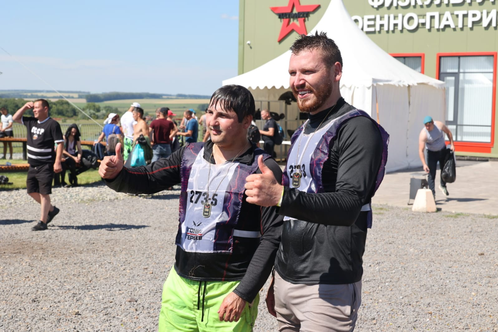 В Башкирию на празднование дня ВДВ приехал сослуживец Владимира Серафимова