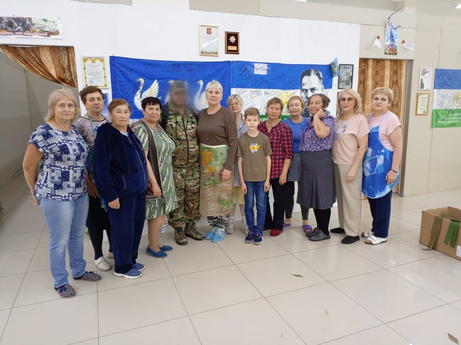 Боец  СВО с позывным «Куганак» - в гостях у волонтёров