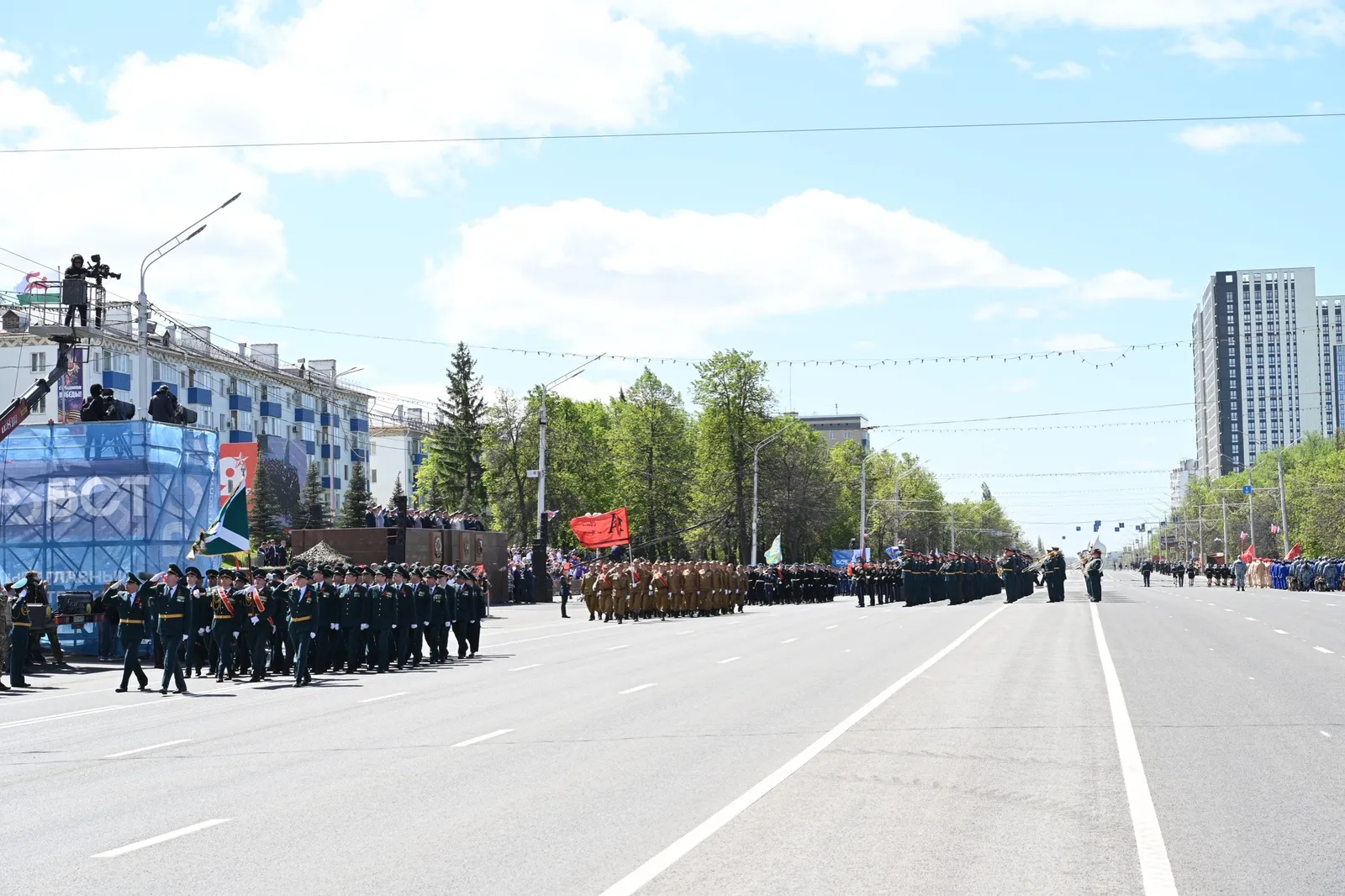 В столице Башкирии прошёл Парад Победы