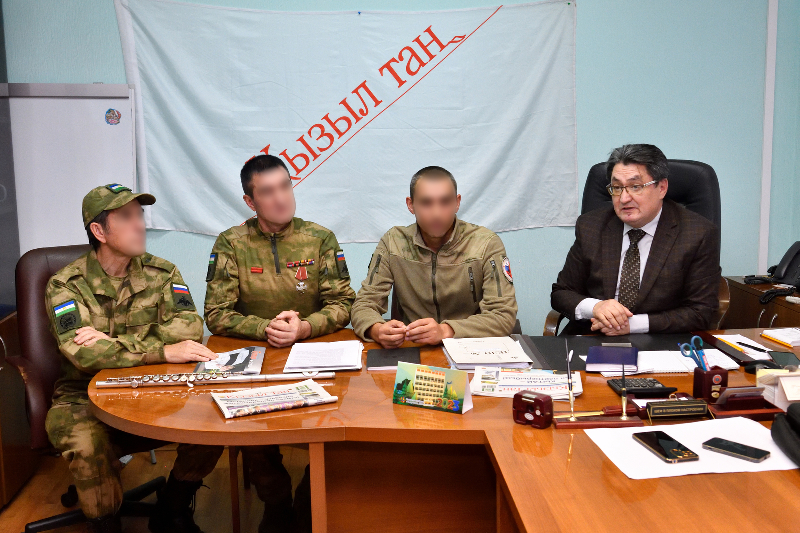 В Уфе военнослужащие СВО встретились с журналистами
