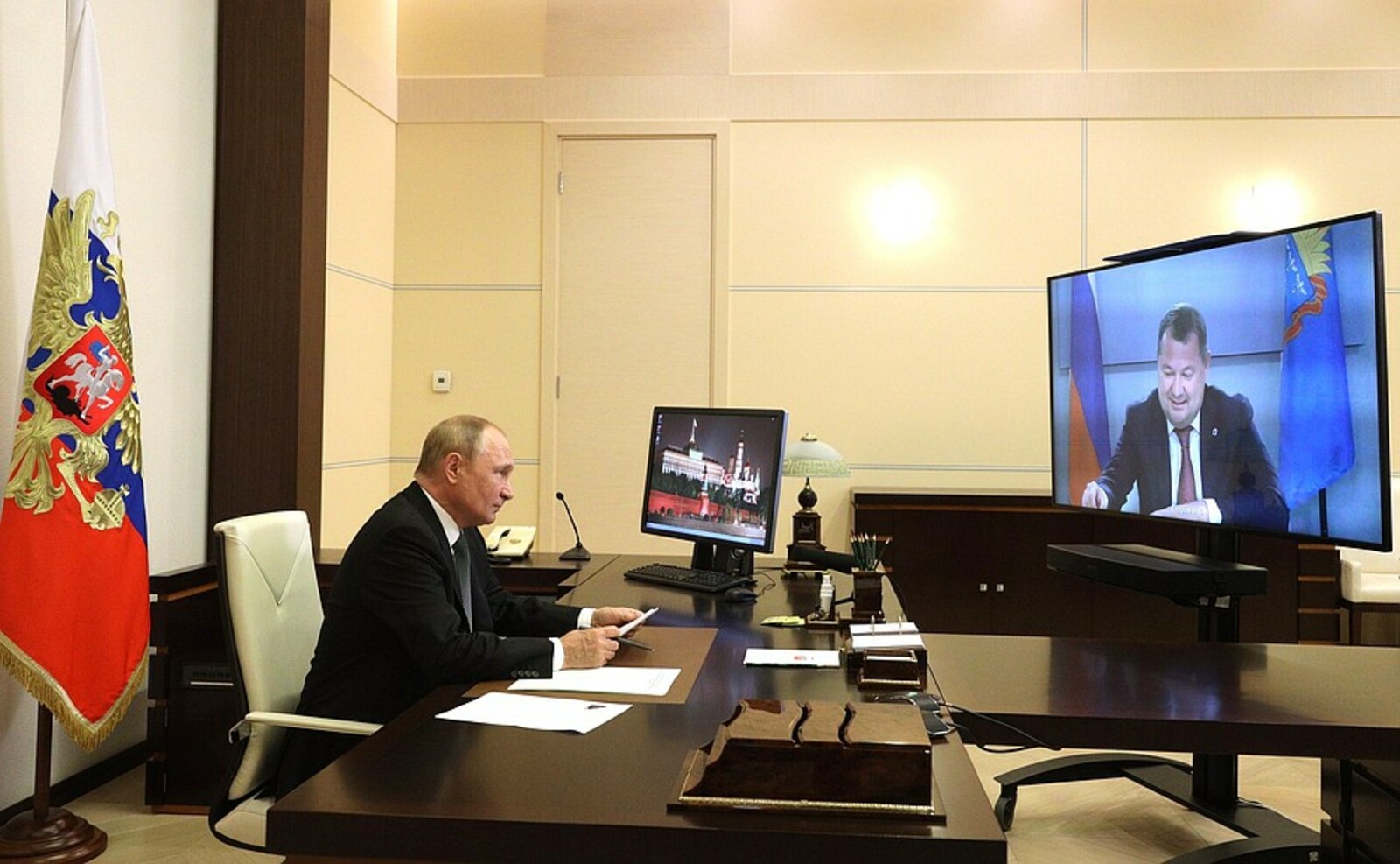 Встреча с врио главы администрации Тамбовской области Максимом Егоровым