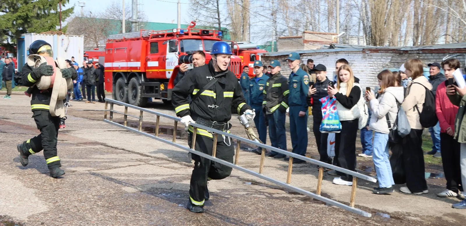 В Стерлитамаке прошли соревнования пожарных