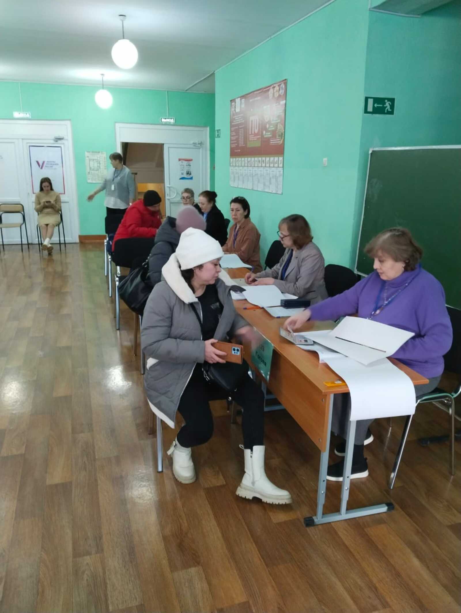Жители Стерлитамаке активно участвуют в выборах Президента РФ