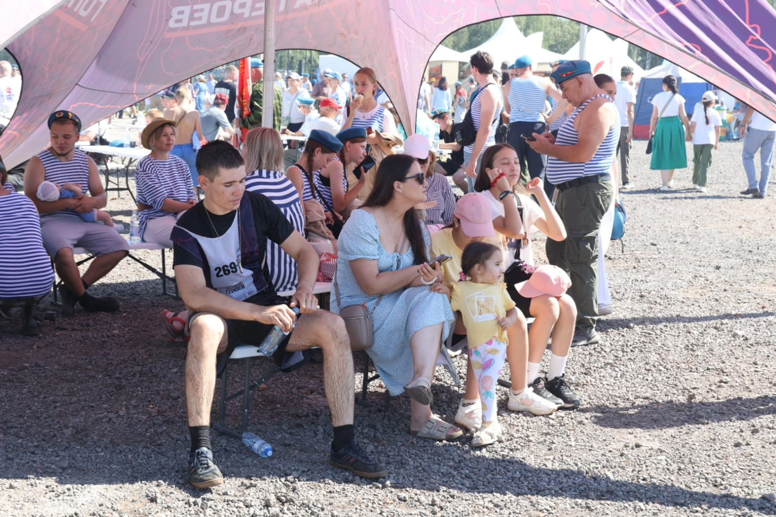 В Башкирию на празднование дня ВДВ приехал сослуживец Владимира Серафимова