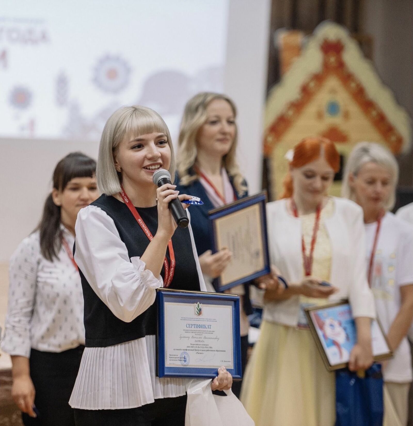Наталья Гуленина стала лауреатом Всероссийского конкурса «Воспитатель года России­ 2021»