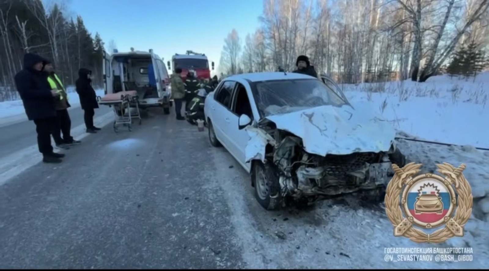 В Башкирии в результате ДТП погибла женщина-водитель