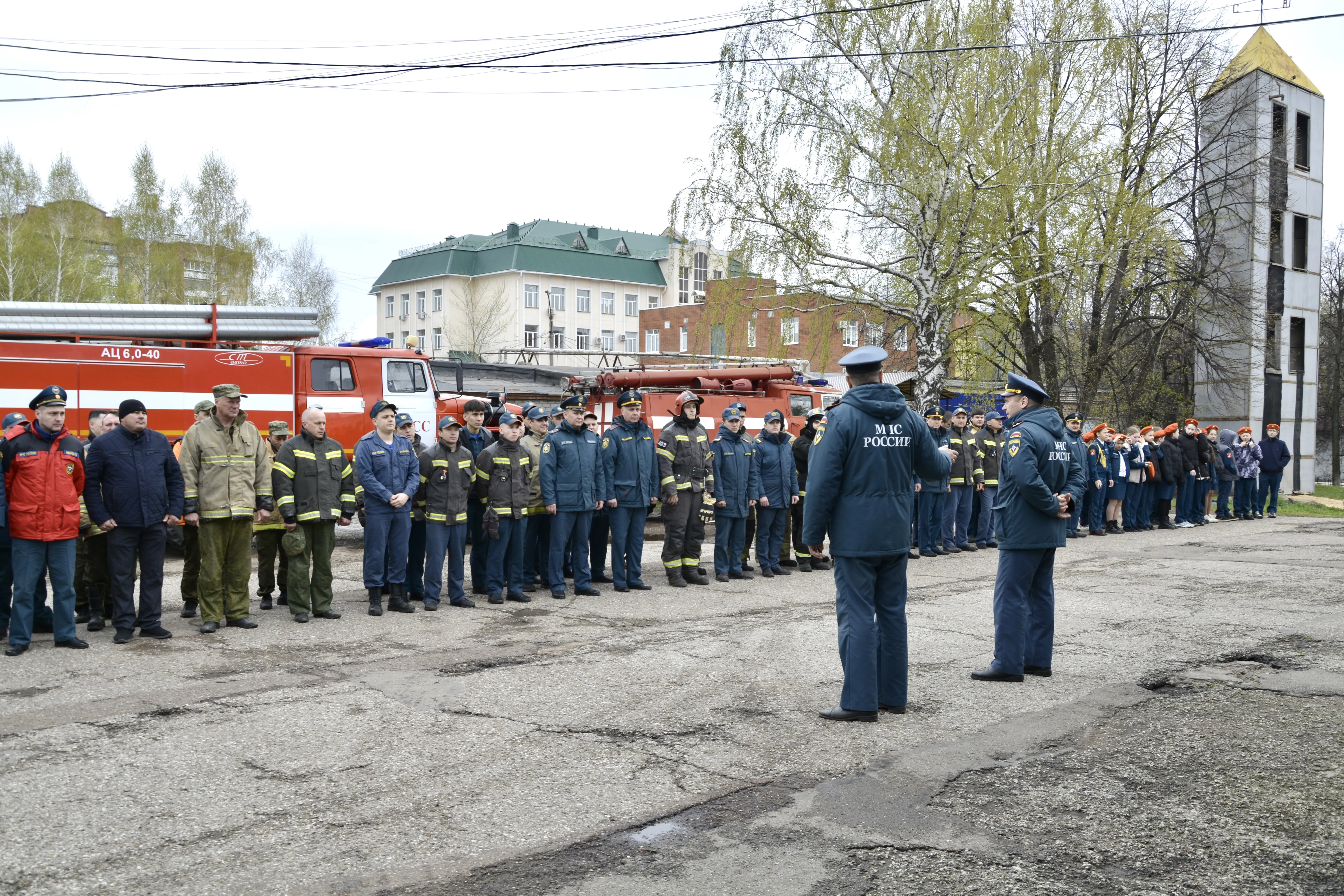 В Стерлитамаке состязались пожарные дружины