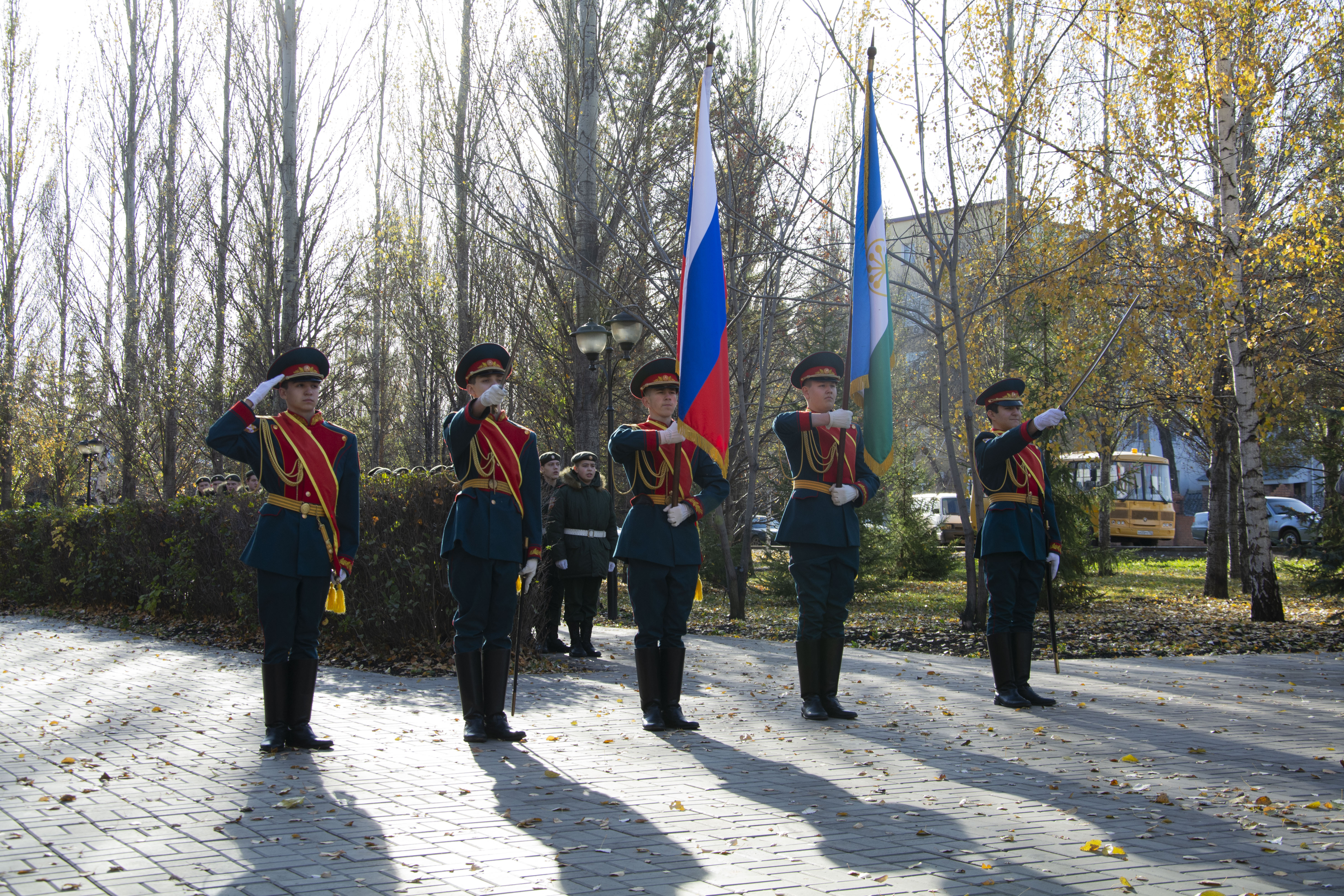 Стерлитамак принял знамёна именных подразделений Республики Башкортостан
