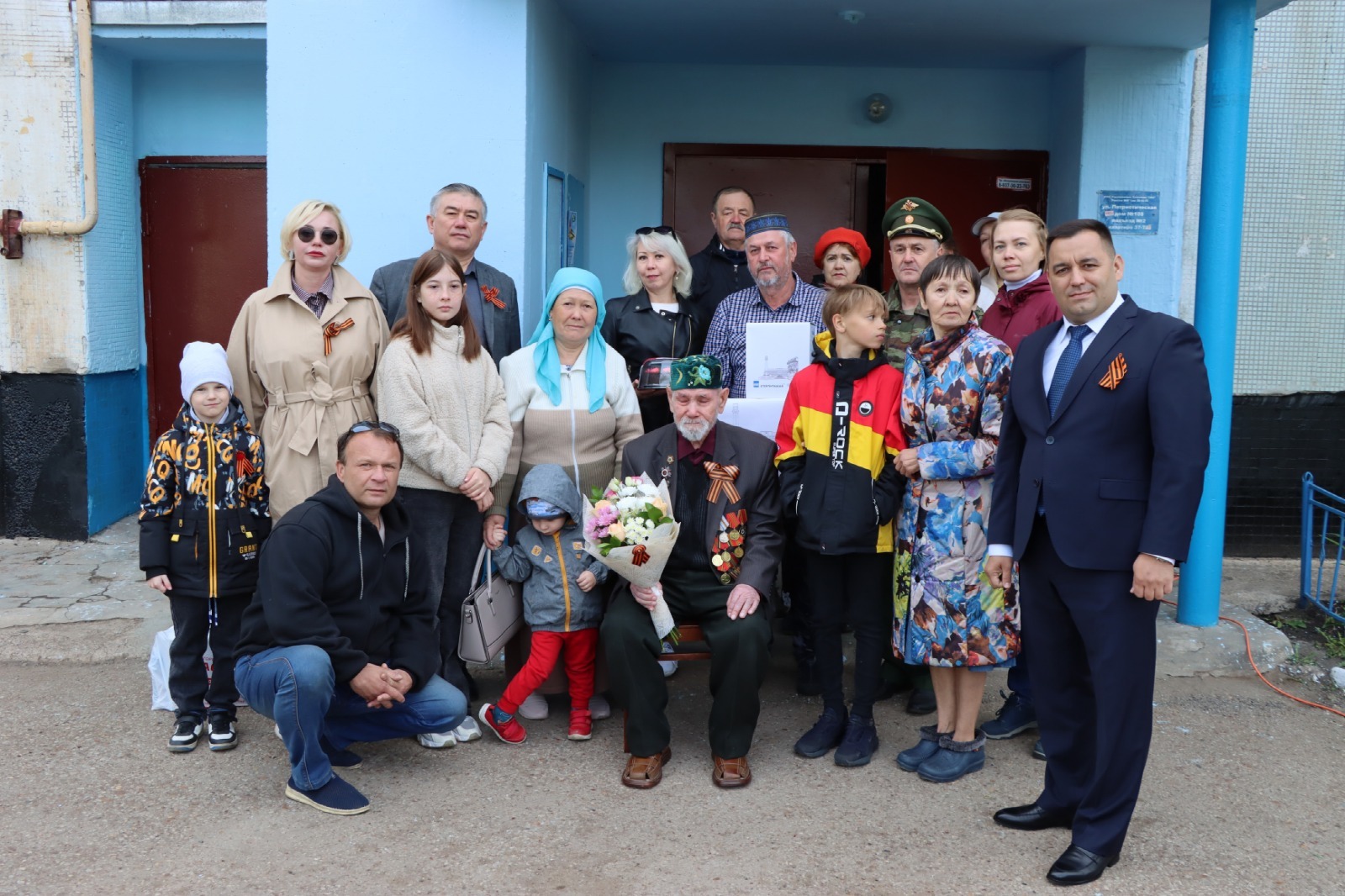 В Стерлитамаке поздравили ветеранов Великой Отечественной войны