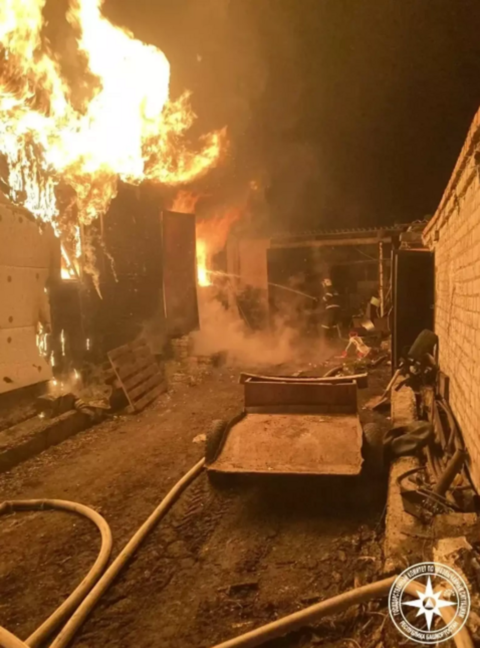 В Башкирии пожарный извещатель спас семью от гибели в огне