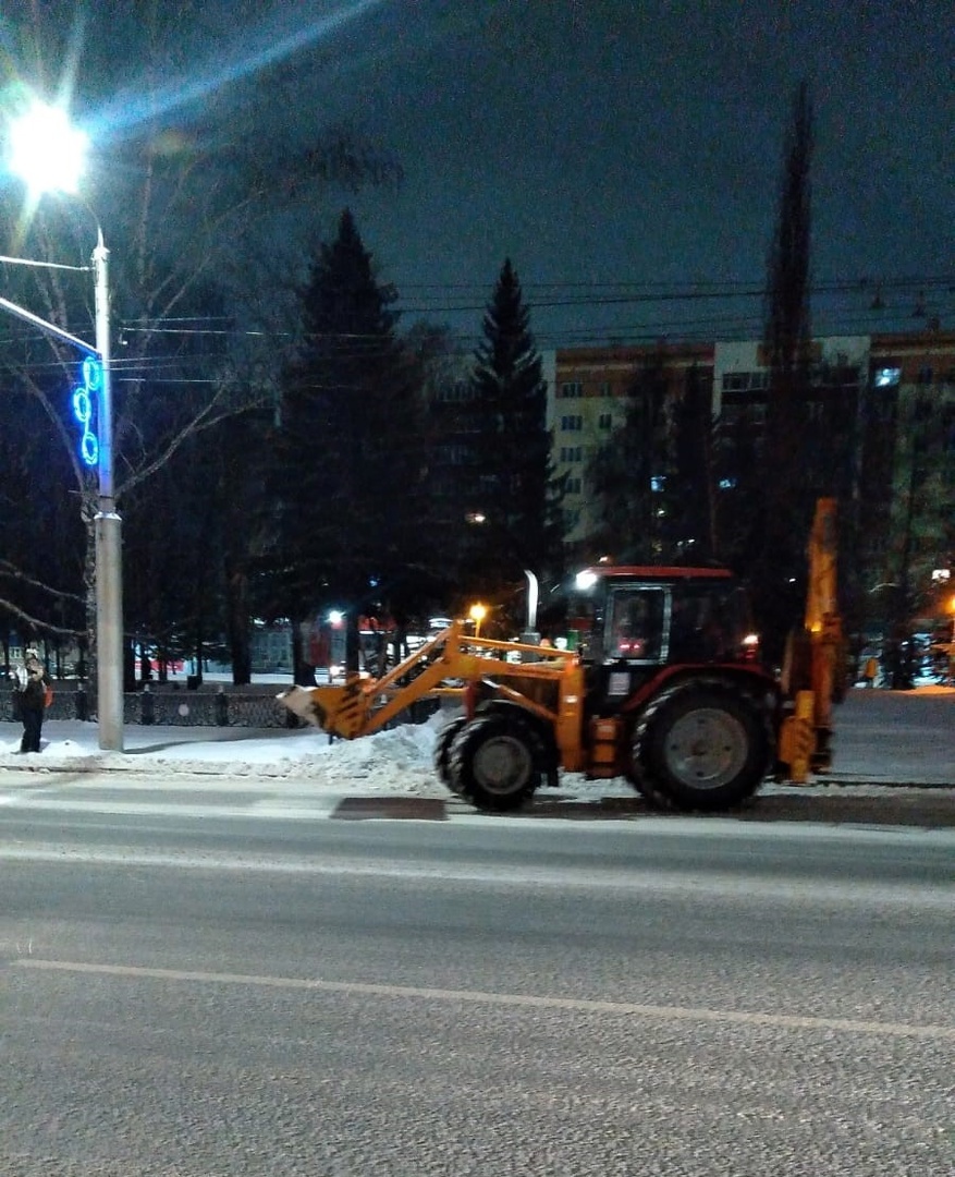В Стерлитамаке городские службы активно работают по очистке  улиц от снега