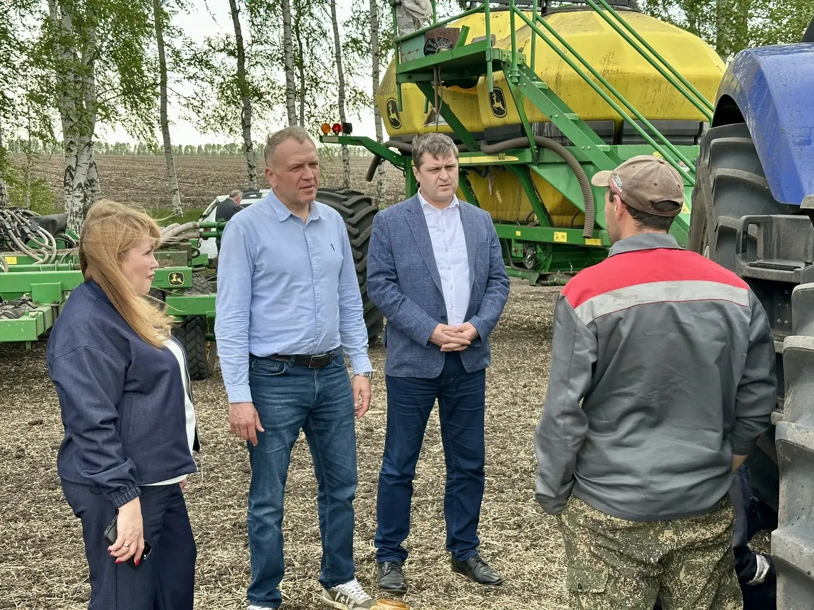 Посевная кампания в Стерлитамакском районе пересекла экватор