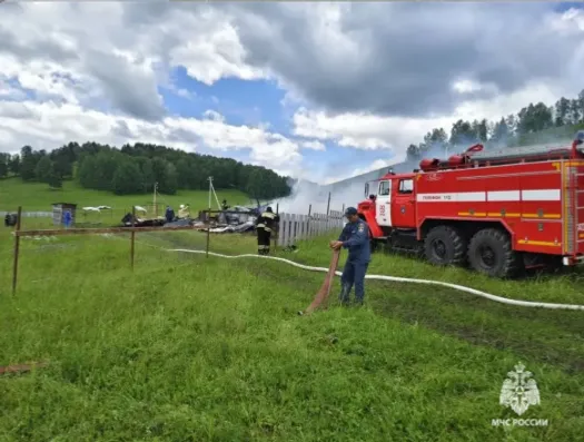 Большая трагедия: трое детей погибли во время пожара в Башкирии