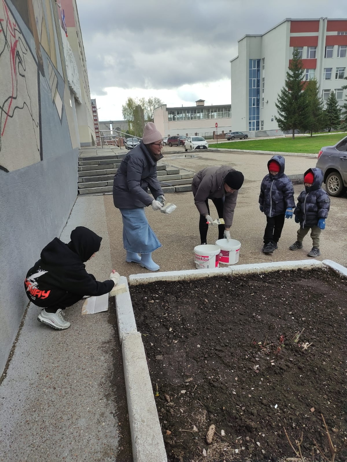 У заботливых граждан - чистый город