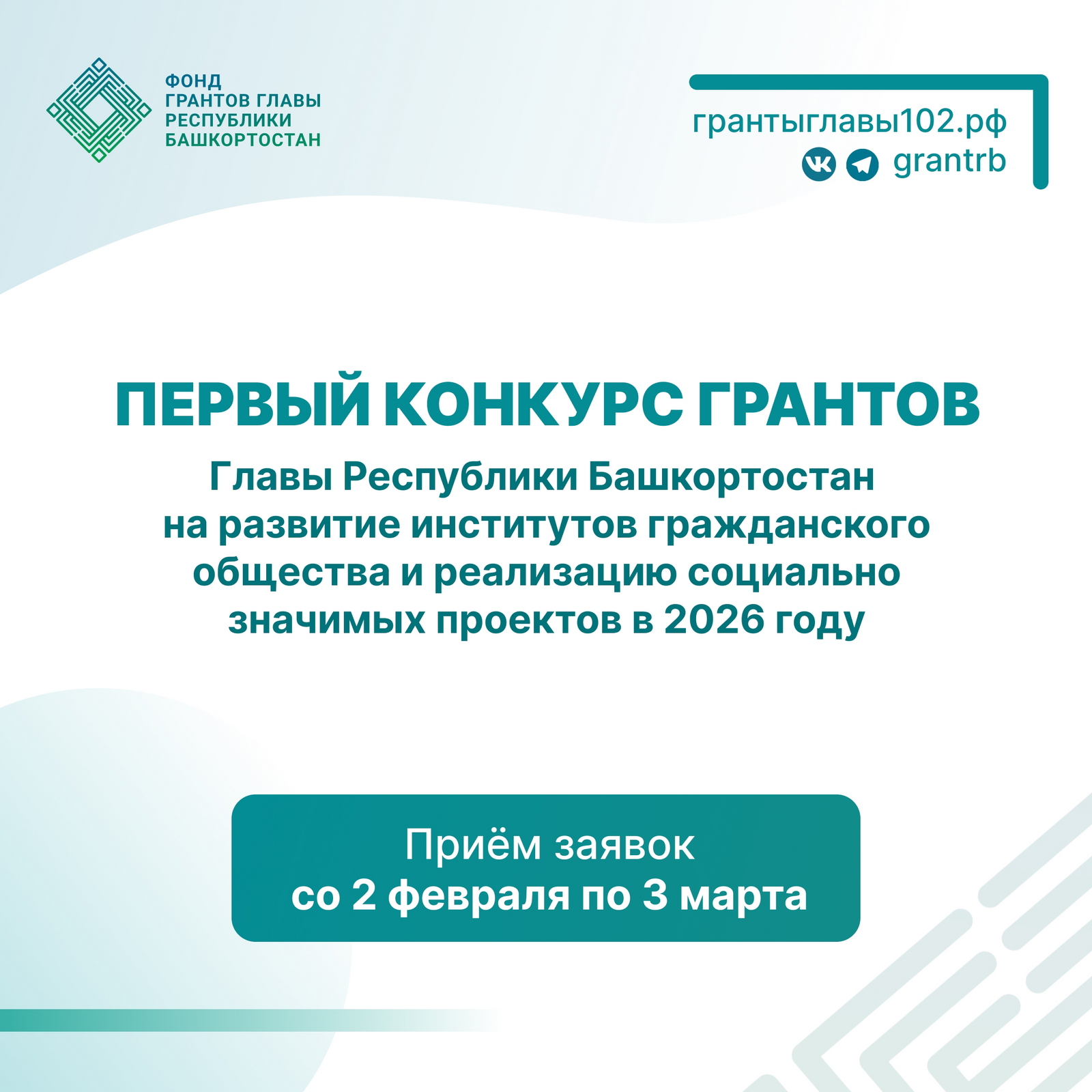 Гранты Главы – на добрые дела!