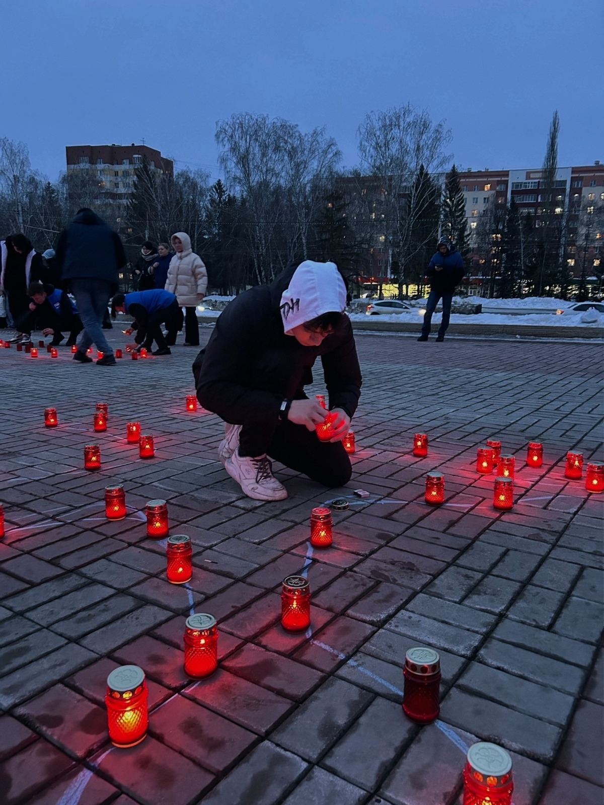 Стерлитамаковцы присоединились к акции памяти жертв теракта в ««Крокус Сити Холл»
