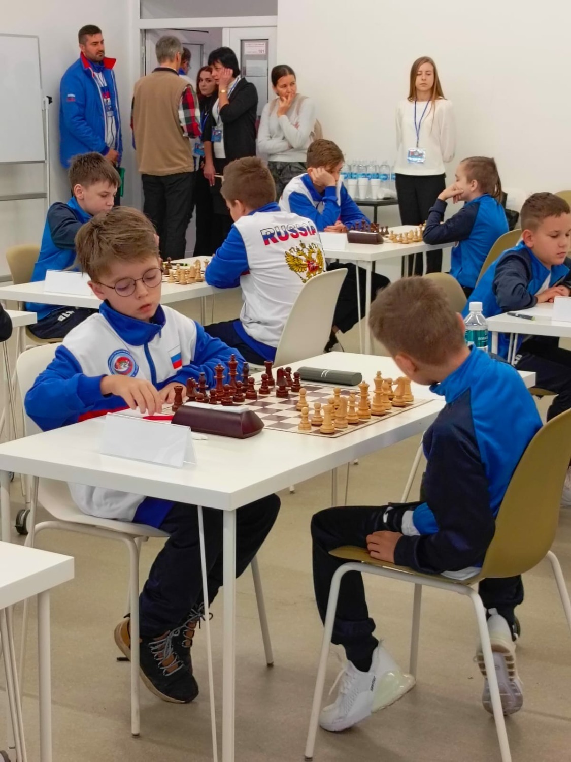 Юные шахматисты из Башкирии участвуют в спартакиаде "Олимпийские надежды" в Беларуси
